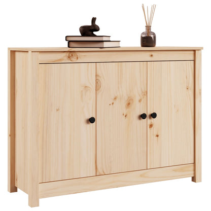Credenza 100x35x74 cm in Legno Massello di Pino - homemem39