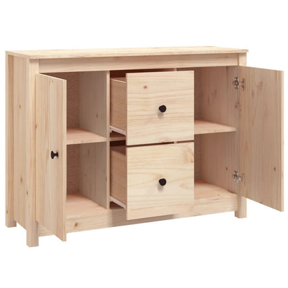 Credenza 100x35x74 cm in Legno Massello di Pino - homemem39
