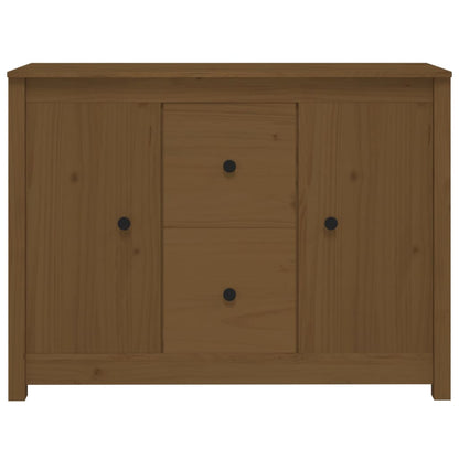 Credenza ambra 100x35x74 cm in Legno Massello di Pino - homemem39