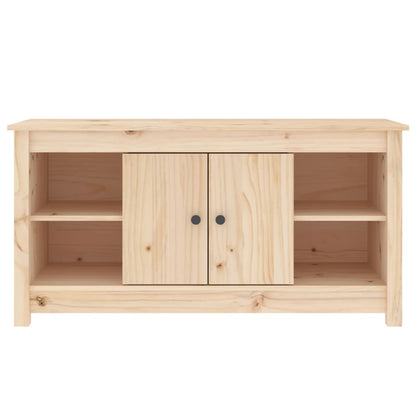 Mobile Porta TV 103x36,5x52 cm in Legno Massello di Pino - homemem39