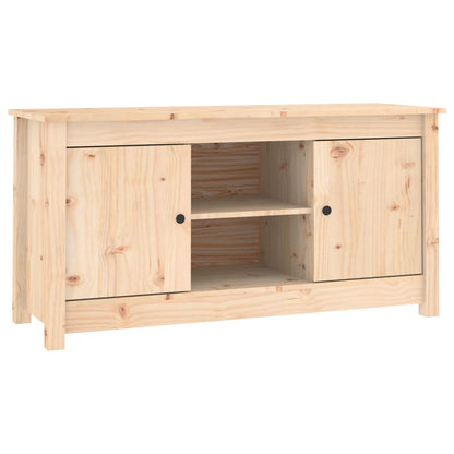 Mobile Porta TV 103x36,5x52 cm in Legno Massello di Pino - homemem39