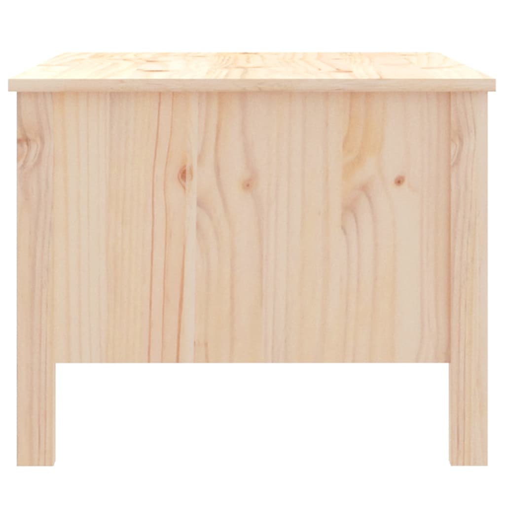 Tavolino da Salotto 100x50x40 cm Legno Massello di Pino | homemem39