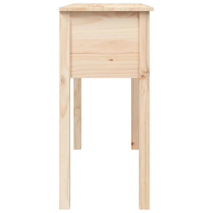 Tavolo Consolle 100x35x75 cm in Legno Massello di Pino