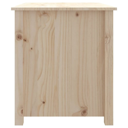 Tavolino da Salotto 71x49x55 cm in Legno Massello di Pino