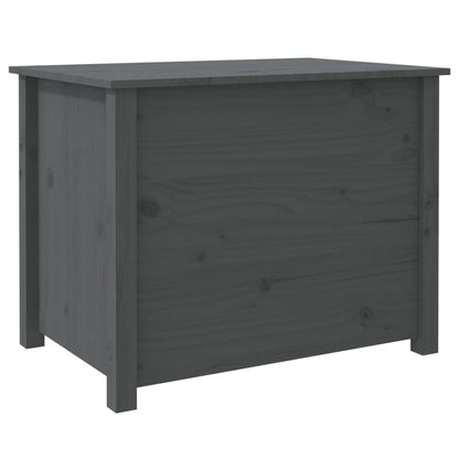 Tavolino da Salotto Grigio 71x49x55cm in Legno Massello di Pino | homemem39