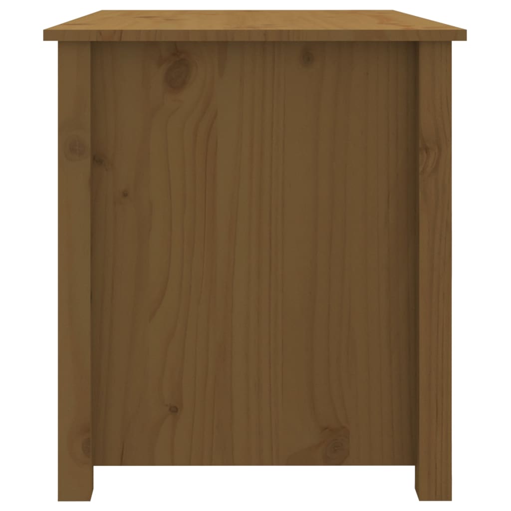 Tavolino da Salotto ambra 71x49x55 cm in Legno Massello di Pino | homemem39