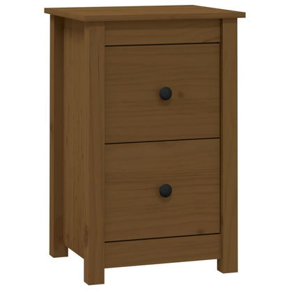 Comodino ambra 40x35x61,5 cm in Legno Massello di Pino - homemem39