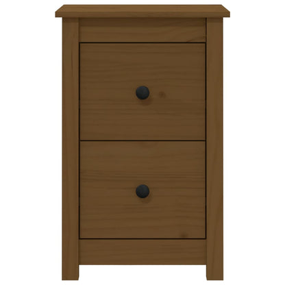 Comodino ambra 40x35x61,5 cm in Legno Massello di Pino - homemem39