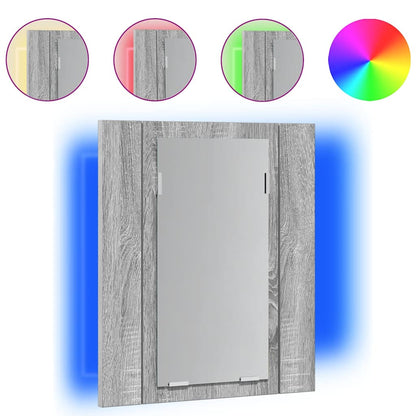 Mobile da Bagno Grigio Sonoma 40x12x45cm in Legno Multistrato | homemem39