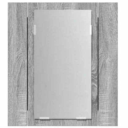 Mobile da Bagno Grigio Sonoma 40x12x45cm in Legno Multistrato | homemem39