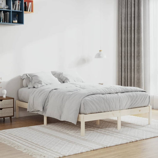 Giroletto senza Materasso 135x190 cm in Legno di Pino Full | homemem39
