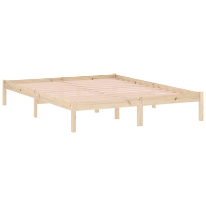 Giroletto senza Materasso 152x203 cm in Legno di Pino Queen - homemem39