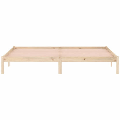 Giroletto senza Materasso 193x203 cm in Legno di Pino King - homemem39