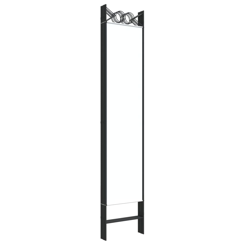 Divisorio a 4 Pannelli Bianco 240x200 cm Tessuto | homemem39
