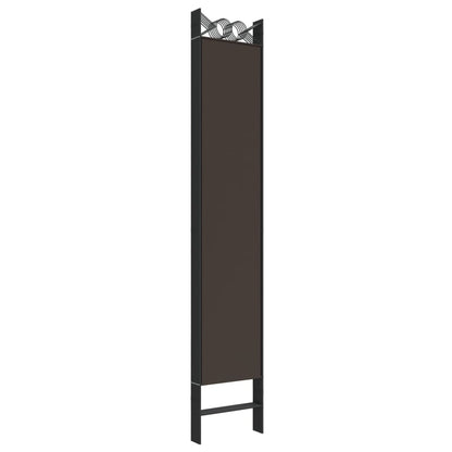Divisorio a 6 Pannelli Marrone 240x220 cm in Tessuto | homemem39