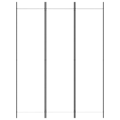 Divisorio a 3 Pannelli bianco 150x200 cm in Tessuto