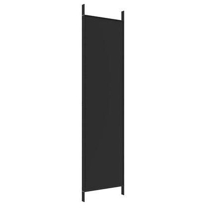 Divisorio a 3 Pannelli Nero 150x200 cm in Tessuto | homemem39