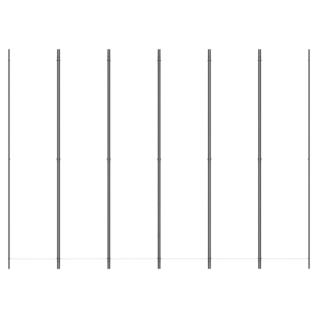 Divisorio a 4 Pannelli Bianco 300x220 cm Tessuto | homemem39