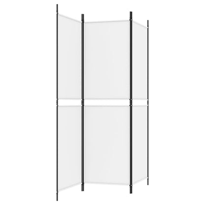 Divisorio a 3 Pannelli bianco 150x180 cm in Tessuto | homemem39