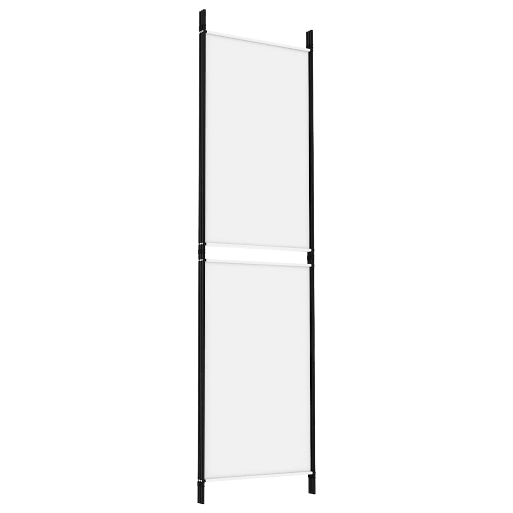 Divisorio a 3 Pannelli bianco 150x180 cm in Tessuto | homemem39