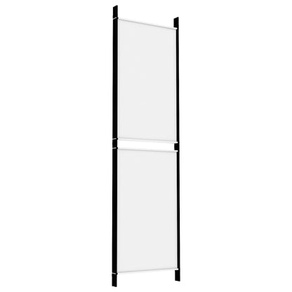 Divisorio a 4 Pannelli Bianco 200x180 cm Tessuto | homemem39