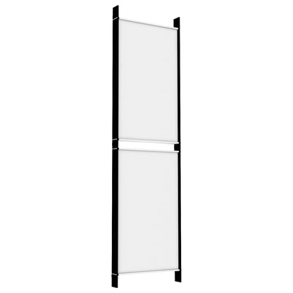 Divisorio a 5 Pannelli Bianco 250x180 cm Tessuto | homemem39