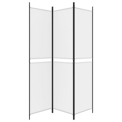 Divisorio a 3 Pannelli bianco 150x200 cm in Tessuto - homemem39