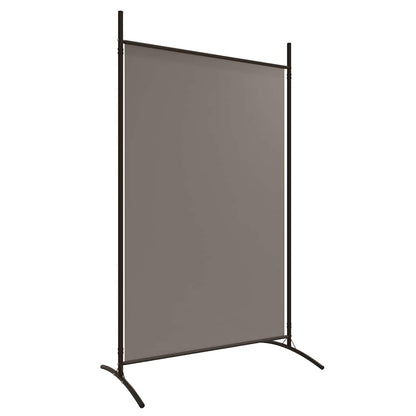Divisorio a 2 Pannelli Antracite 175x180 cm Tessuto