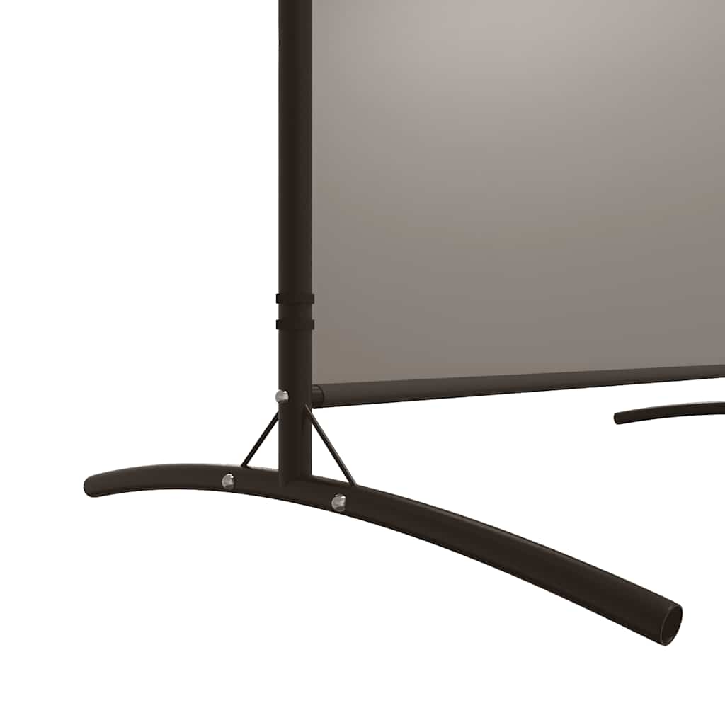 Divisorio a 2 Pannelli Antracite 175x180 cm Tessuto | homemem39