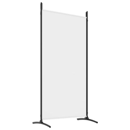 Divisorio a 4 Pannelli Bianco 346x180 cm Tessuto - homemem39