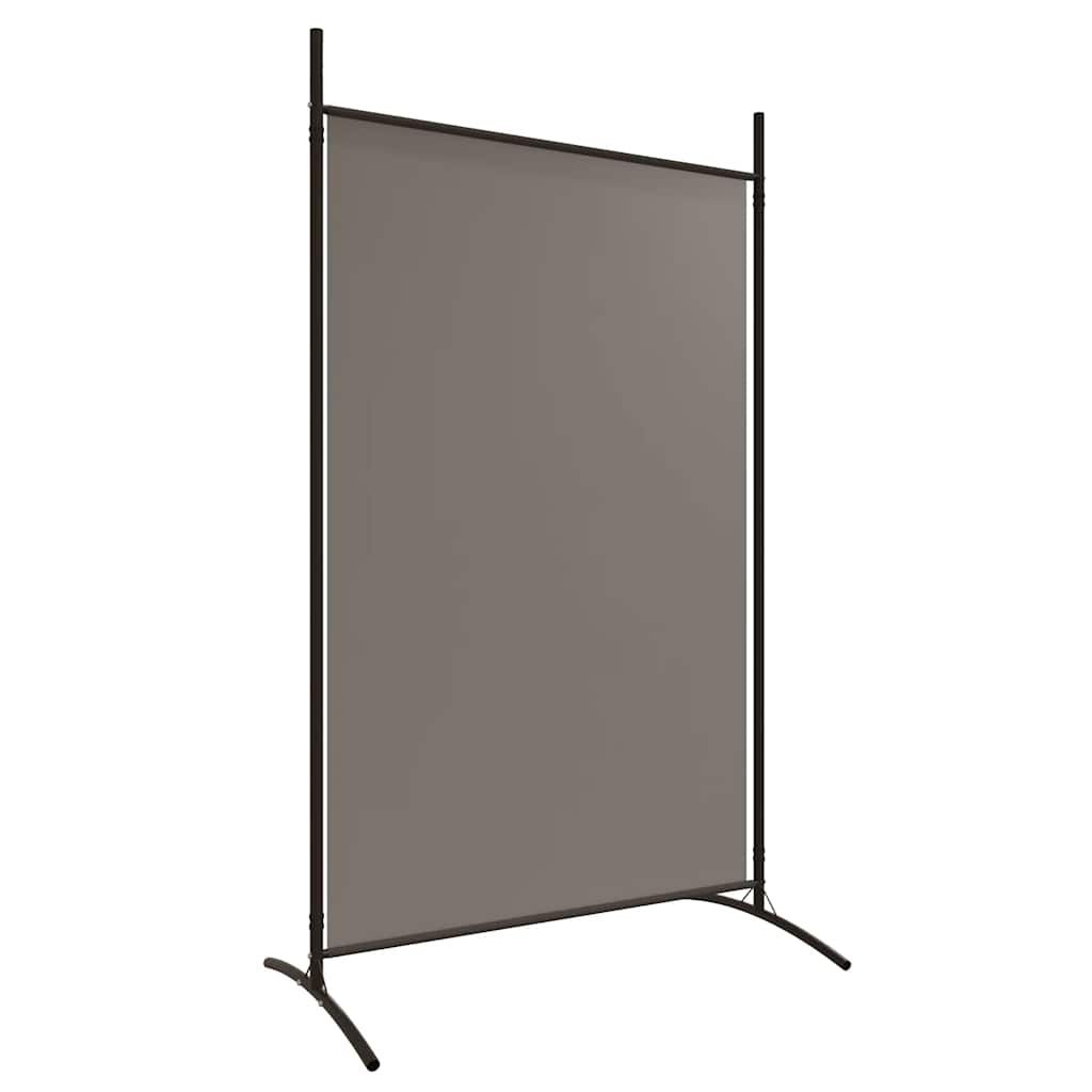 Divisorio a 4 Pannelli Antracite 346x180 cm Tessuto | homemem39