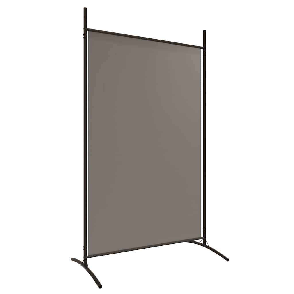 Divisorio a 5 Pannelli Antracite 433x180 cm Tessuto | homemem39