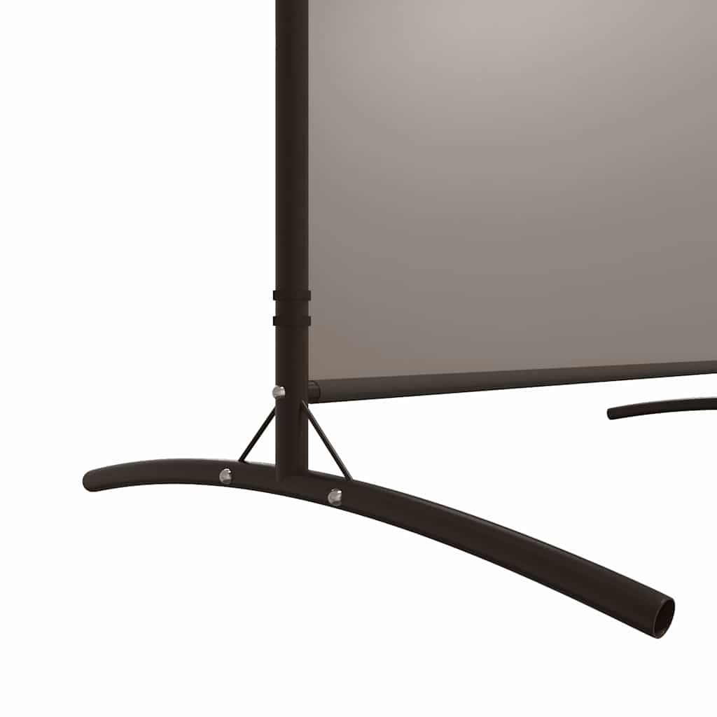 Divisorio a 5 Pannelli Antracite 433x180 cm Tessuto | homemem39