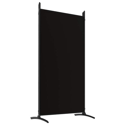 Divisorio a 5 Pannelli Nero 433x180 cm in Tessuto | homemem39