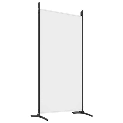 Divisorio a 6 Pannelli Bianco 520x180 cm Tessuto