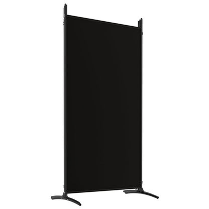 Divisorio a 6 Pannelli Nero 520x180 cm in Tessuto - homemem39
