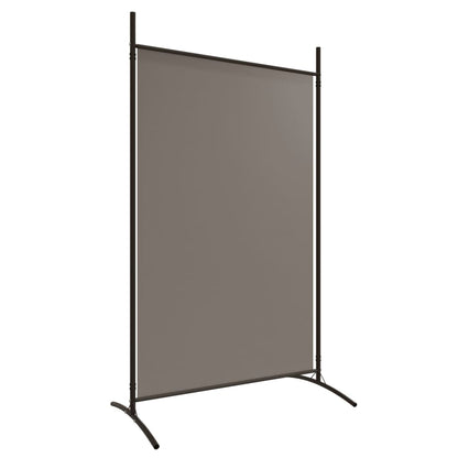 Divisorio a 2 Pannelli Antracite 348x180 cm Tessuto - homemem39