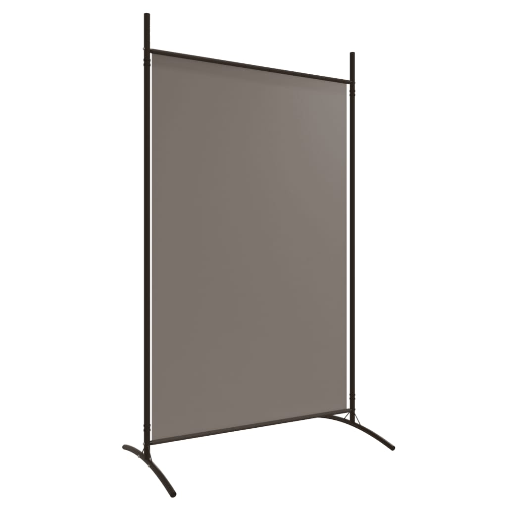 Divisorio a 3 Pannelli Antracite 525x180 cm in Tessuto | homemem39