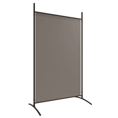 Divisorio a 3 Pannelli Antracite 525x180 cm in Tessuto - homemem39