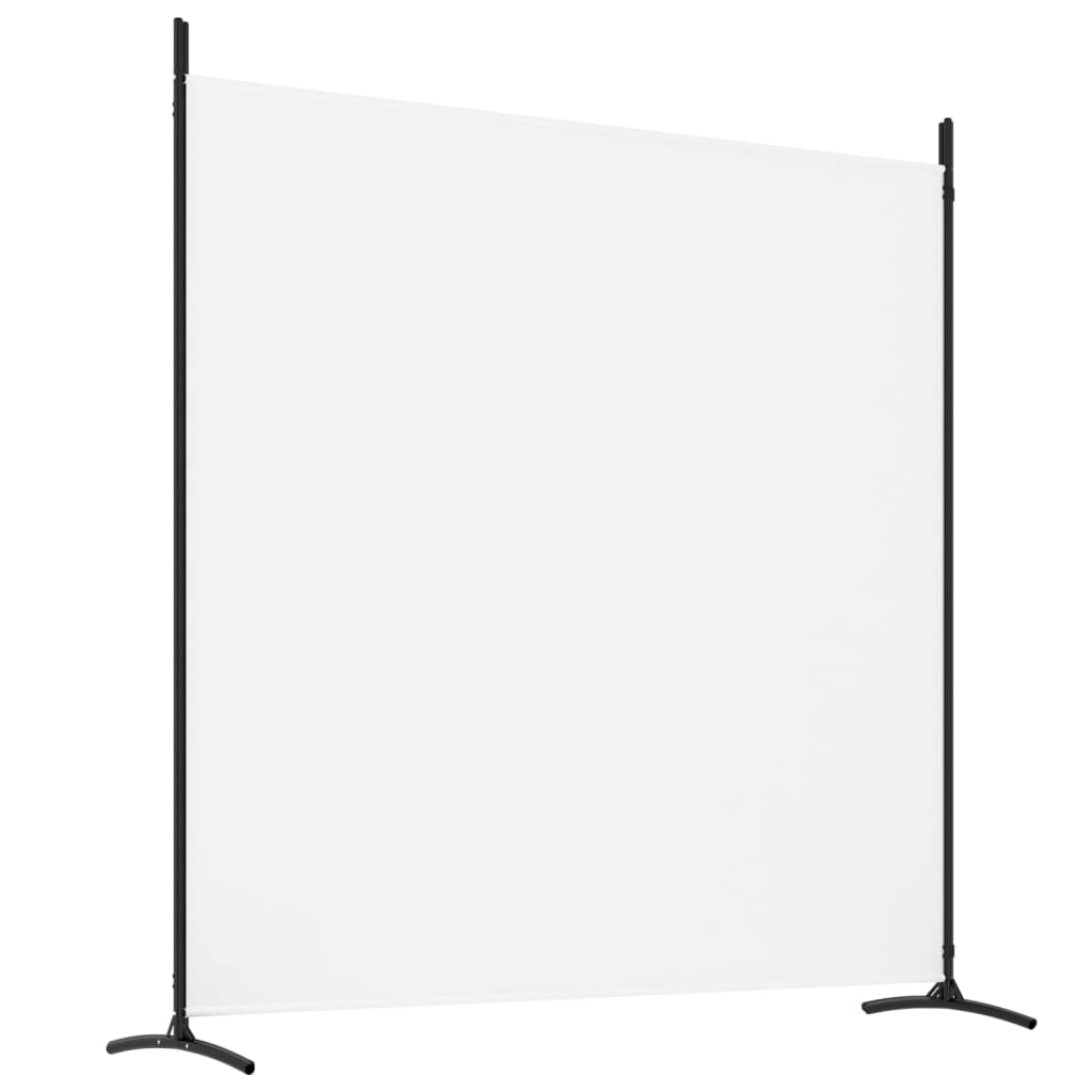 Divisorio a 4 Pannelli Bianco 698x180 cm Tessuto | homemem39