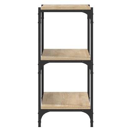 Libreria Rovere Sonoma 100x33x70,5cm Legno Multistrato Acciaio | homemem39