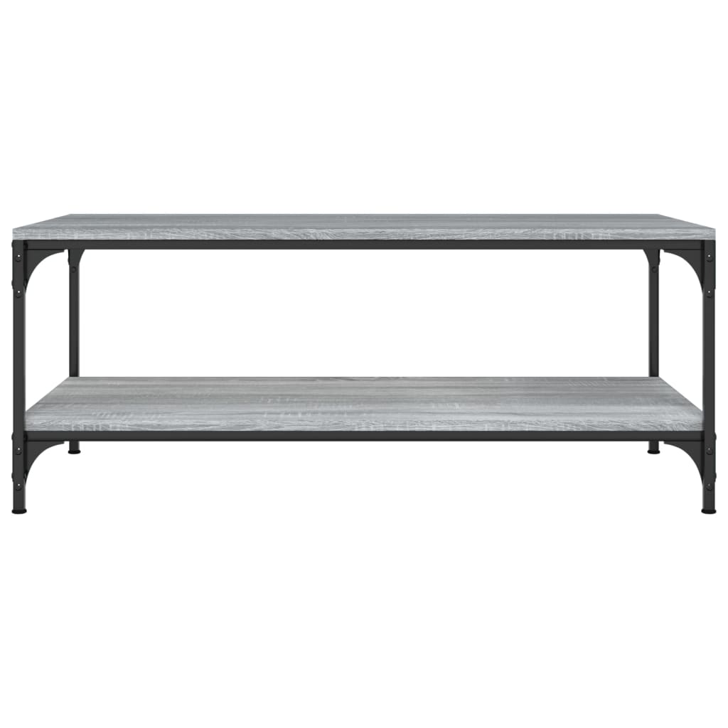 Tavolino da Salotto Grigio Sonoma 80x50x40 cm Legno Multistrato | homemem39