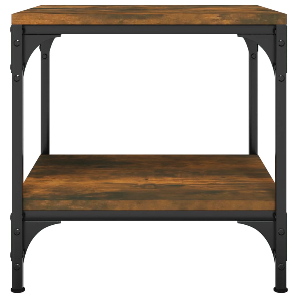 Tavolini 2pz rovere fumo 40x40x40 cm in Legno Multistrato | homemem39