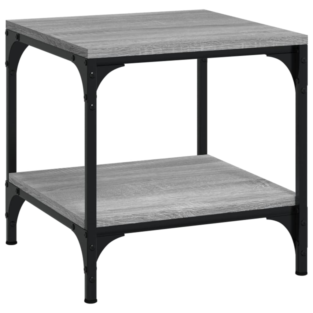Tavolini 2pz grigio sonoma 40x40x40 cm in Legno Multistrato | homemem39