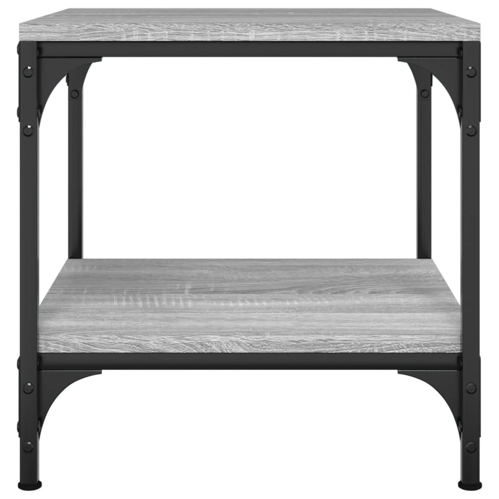 Tavolini 2pz grigio sonoma 40x40x40 cm in Legno Multistrato | homemem39