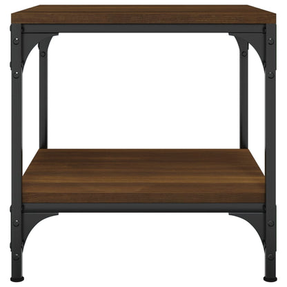 Tavolini 2pz Nerorovere marrone 40x40x40cm in Legno Multistrato | homemem39