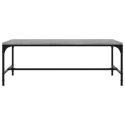 Tavolino da Salotto Grigio Sonoma 100x50x35cm Legno Multistrato | homemem39