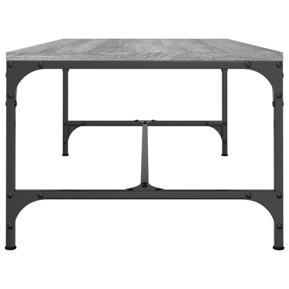 Tavolino da Salotto Grigio Sonoma 100x50x35cm Legno Multistrato | homemem39