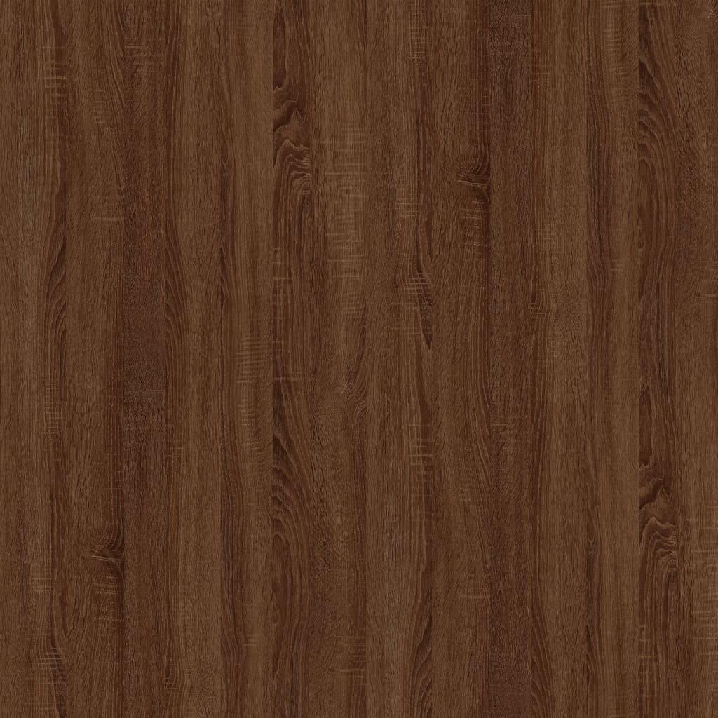 Tavolino da Salotto Rovere Marrone100x50x35cm Legno Multistrato | homemem39