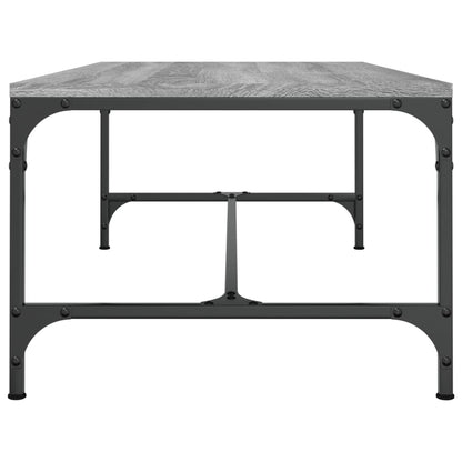 Tavolino da Salotto Grigio Sonoma 80x50x35 cm Legno Multistrato | homemem39